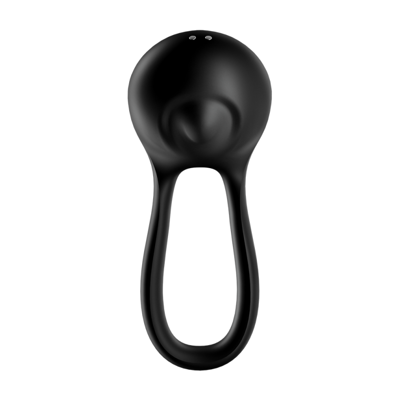 Satisfyer - Majestic Duo - Vibrateur Cockring - Noir