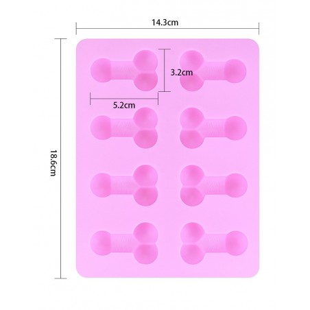 Moule à chocolat - Glaçons en forme de pénis