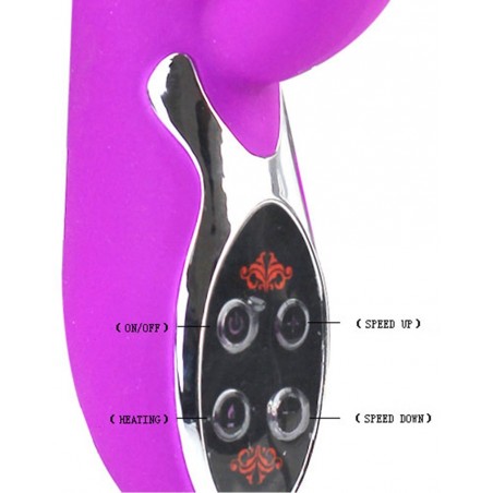 Vibromasseur & Stimulateur de clitoris - Crazy II - Chauffant - PRETTY LOVE