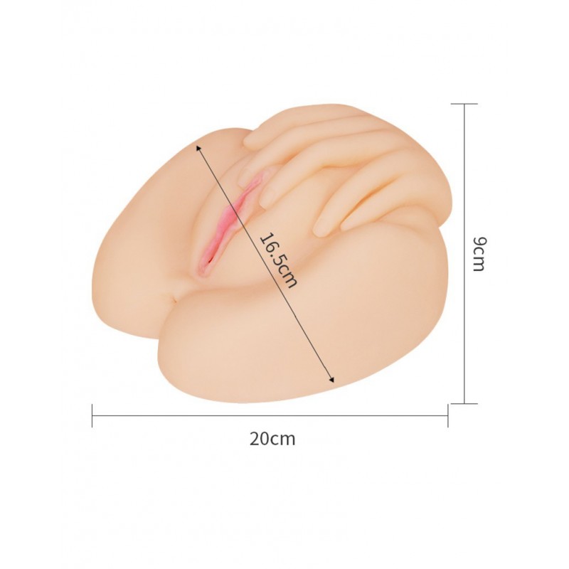 Love Toy - F*ck Me Bare Realistic Pussy & Ass Masturbator