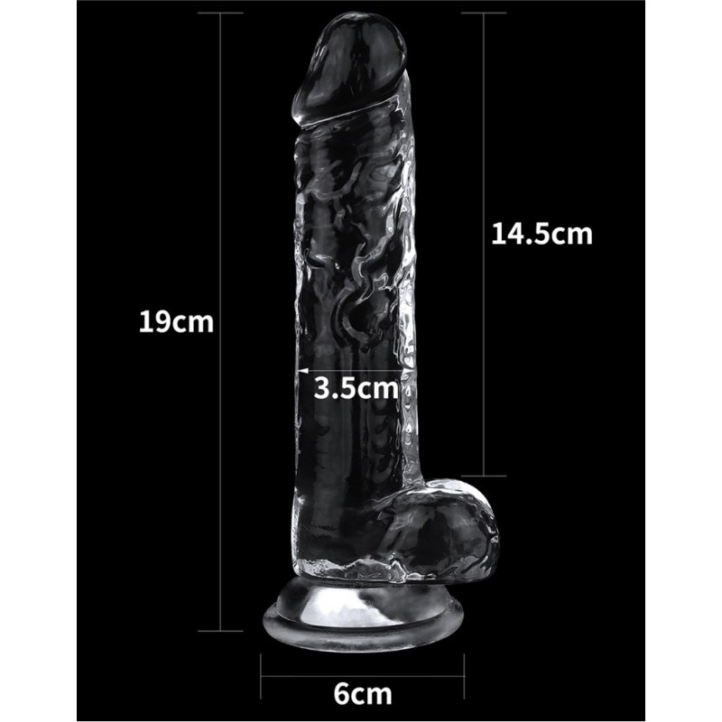 Love Toy - Flawless Clear Dildo 19 cm