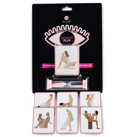 Jeu de cartes Kamasutra Memory - SECRET PLAY