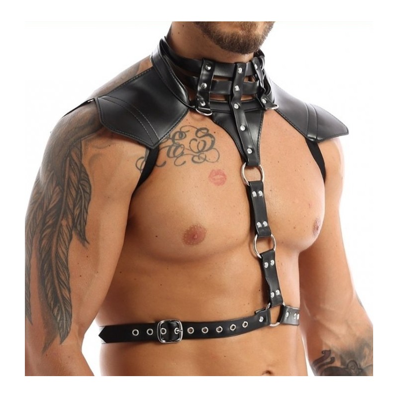 Harnais Simili HALTER Noir