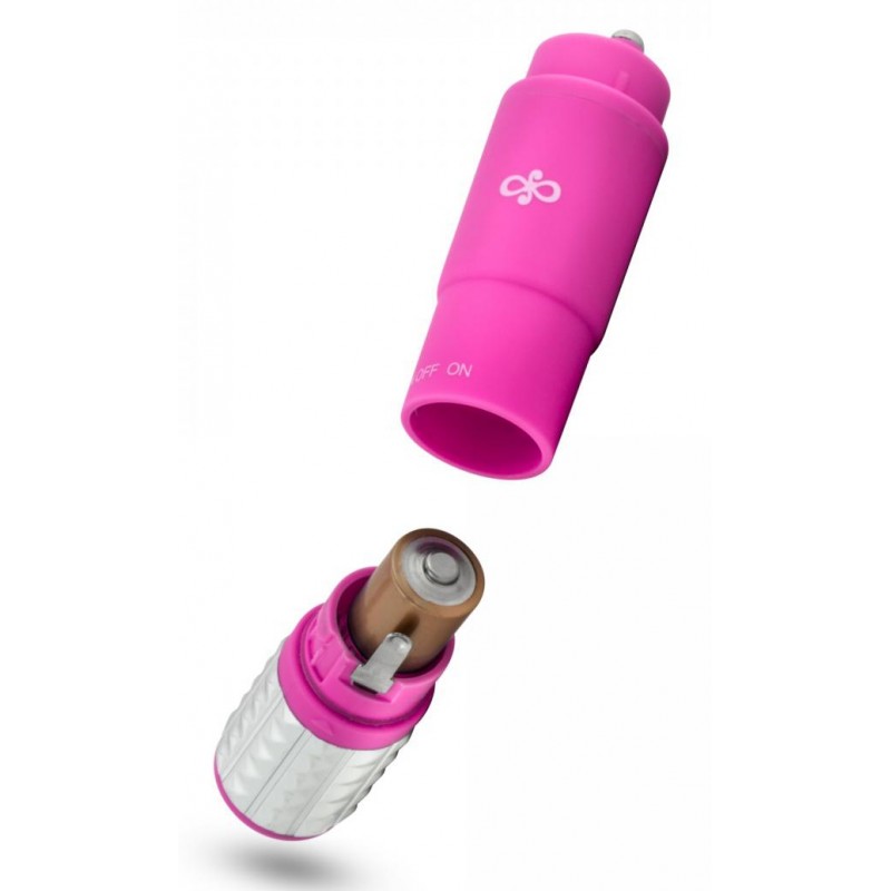 Mini Vibro Revitalize 3 Embouts Rose