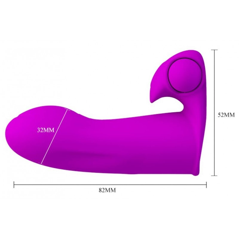 Doigt Vibrant Maxwell Pretty Love Violet