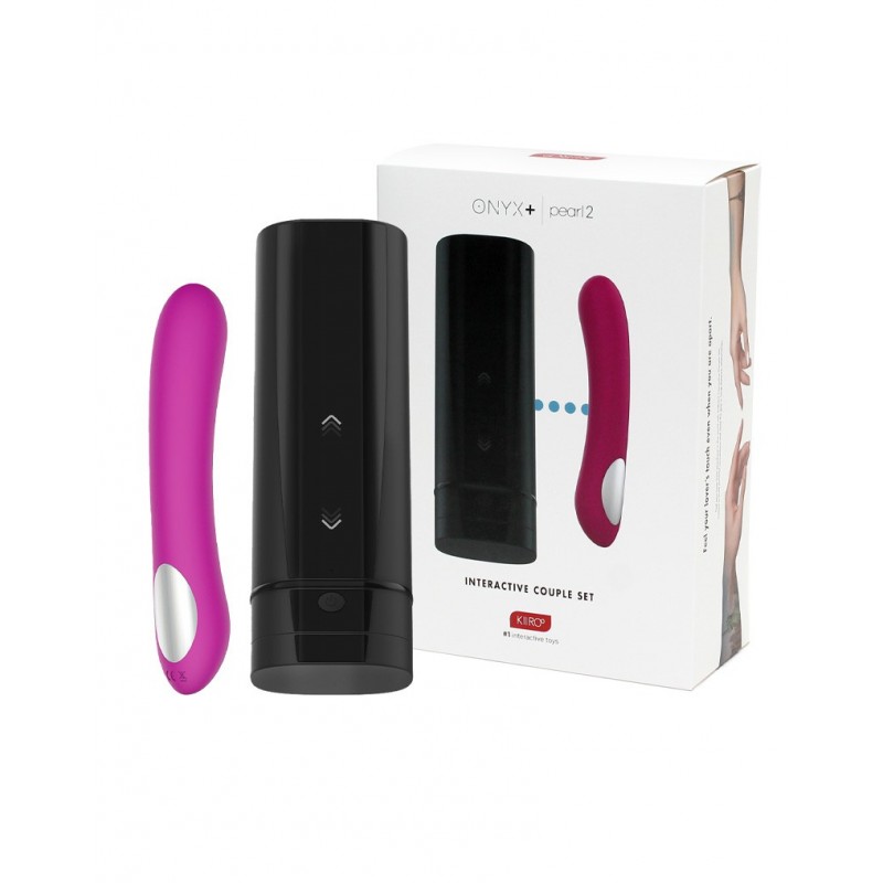 Coffret Sextoys Couples Haut de Gamme - Onyx+ & Pearl 2 - KIIROO