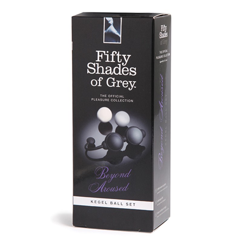 Kit de boules vaginale de Kegel - Au-delà de l'excitation - 50 Nuances de Grey
