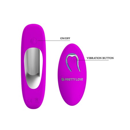 Vibromasseur télécommandé - Magic Fingers - PRETTY LOVE