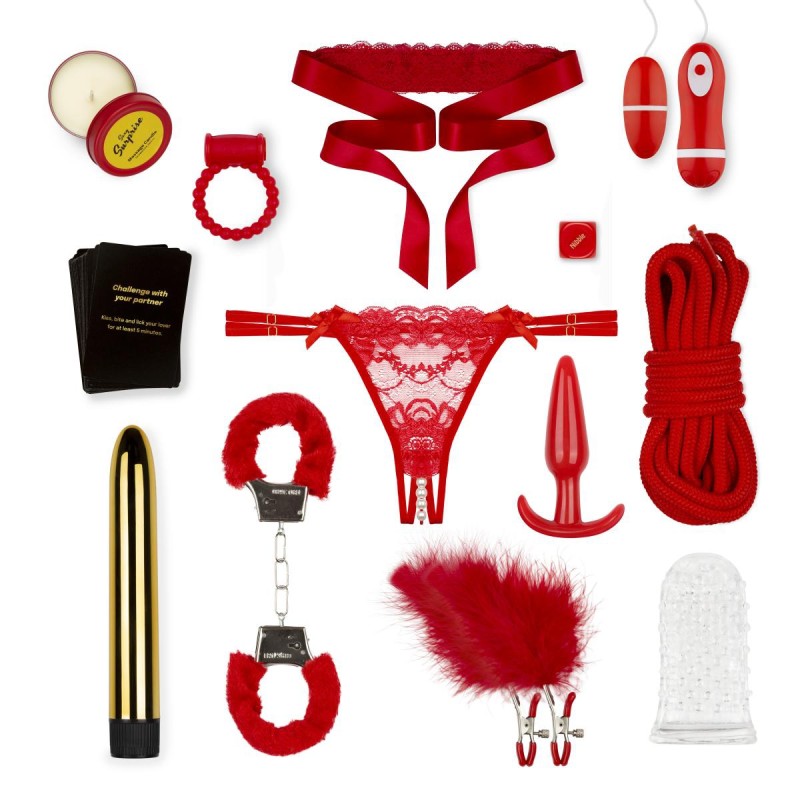 Composition Oeuf Surprise - 14 Sextoys & Accessoires Sexy
