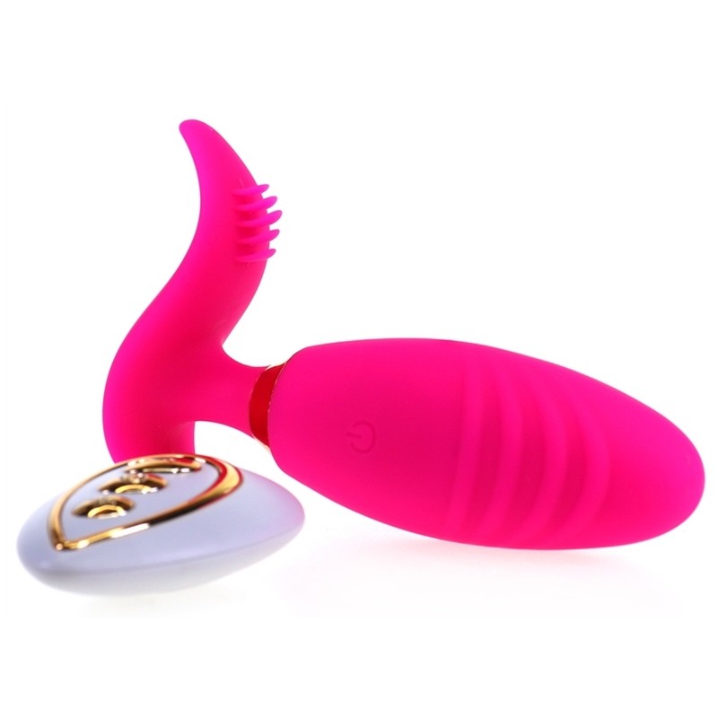 Oeuf vibrant Wavy Sex 8.5 x 3cm Rose