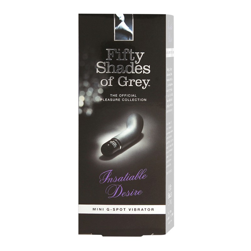 Mini Stimulateur de Point-G Collection Fifty Shade Of Grey - Insatiable Desire - 50 Nuances de Grey