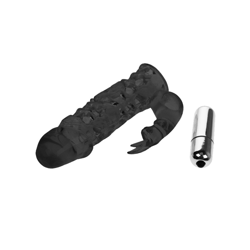 gaine de pénis vibrante et stimulateur de clitoris