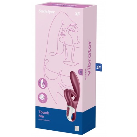 Vibromasseur Rabbit - Touch Me - 21cm - Satisfyer