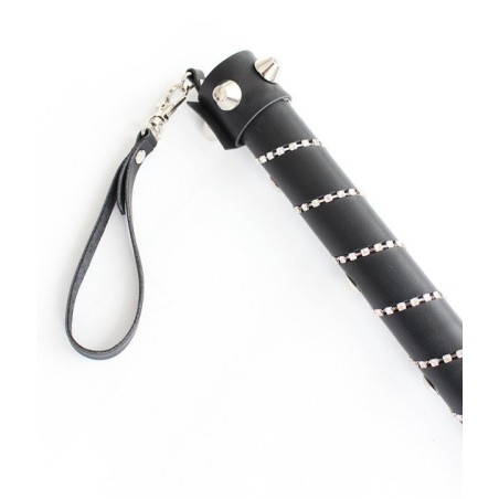 Martinet Simili-Cuir - Diamond - 75cm Noir