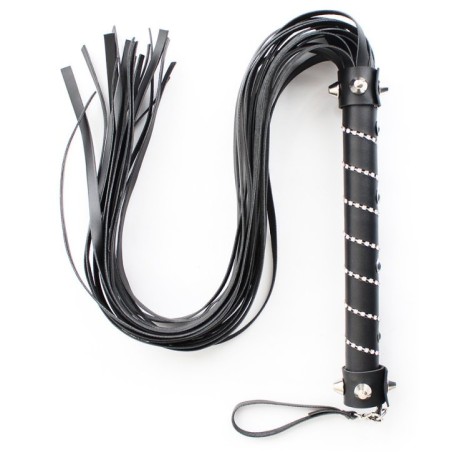 Martinet Simili-Cuir - Diamond - 75cm Noir