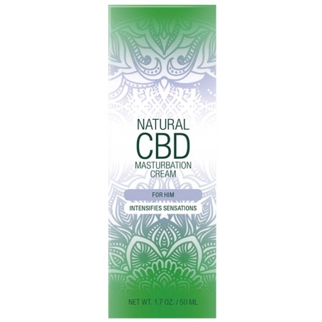 Crème de masturbation Naturelle - Natural CBD 50ml