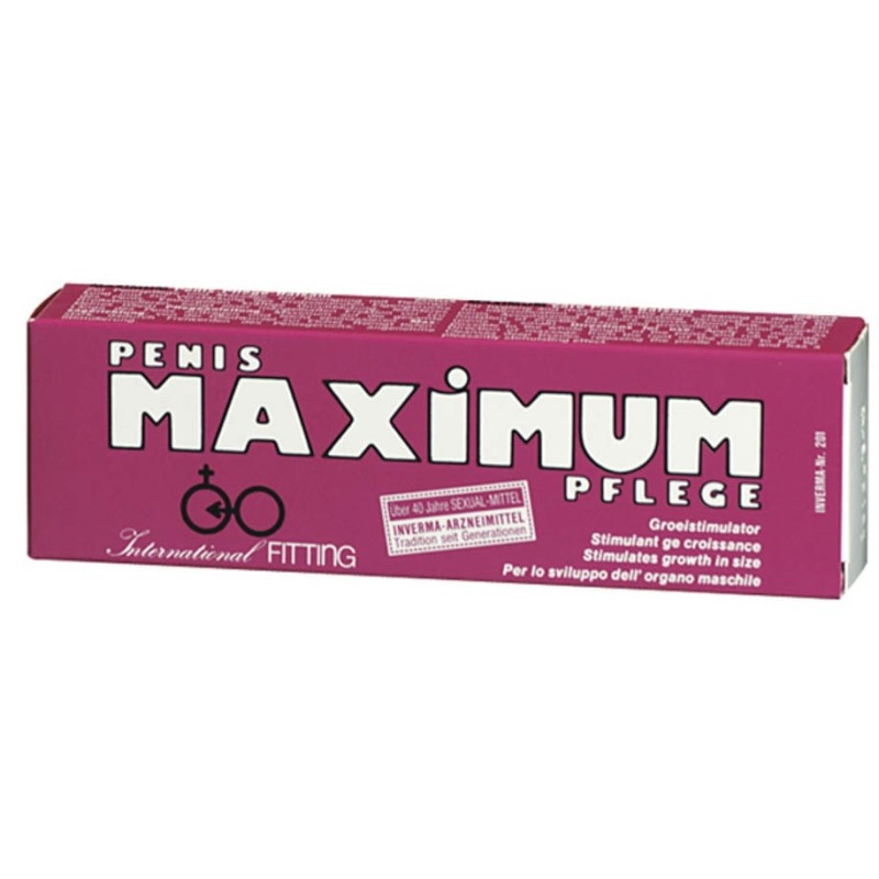 Crème pour le pénis Maximum...