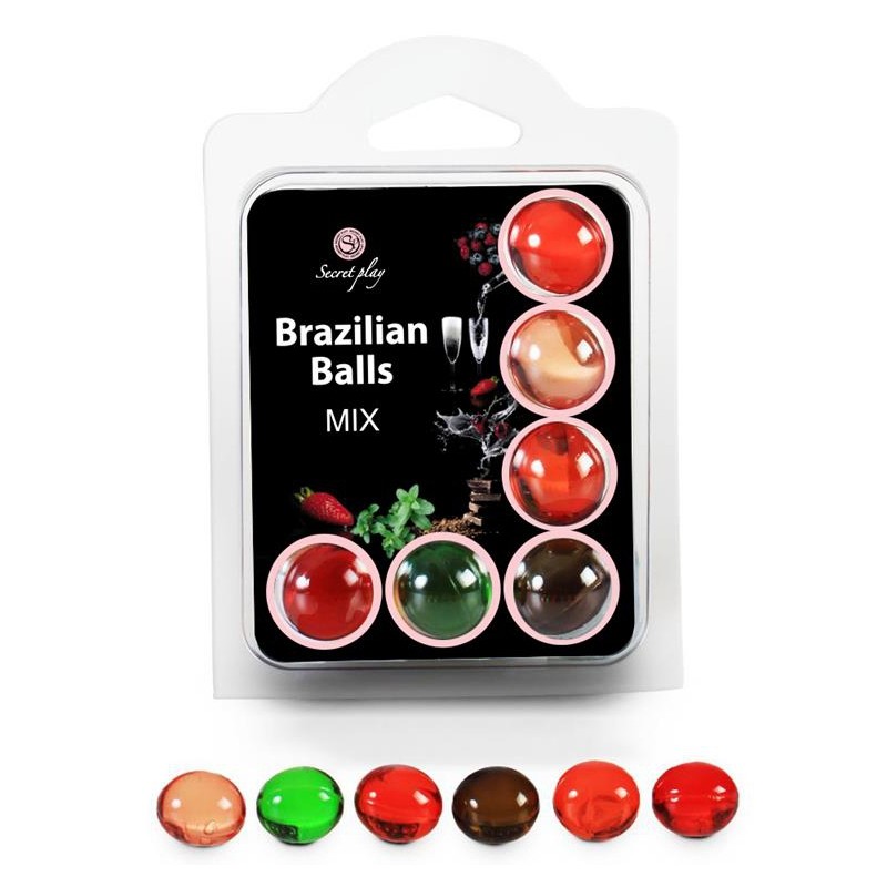Boules de massage BRAZILIAN BALLS Parfums variés