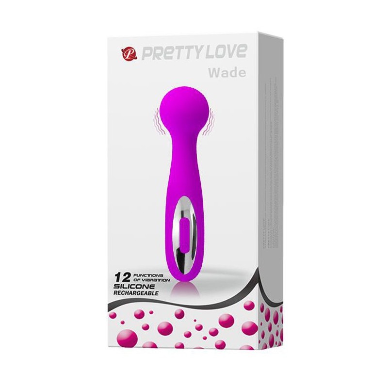 Vibromasseur Wand  - Wade - Tête 38mm - PRETTY LOVE