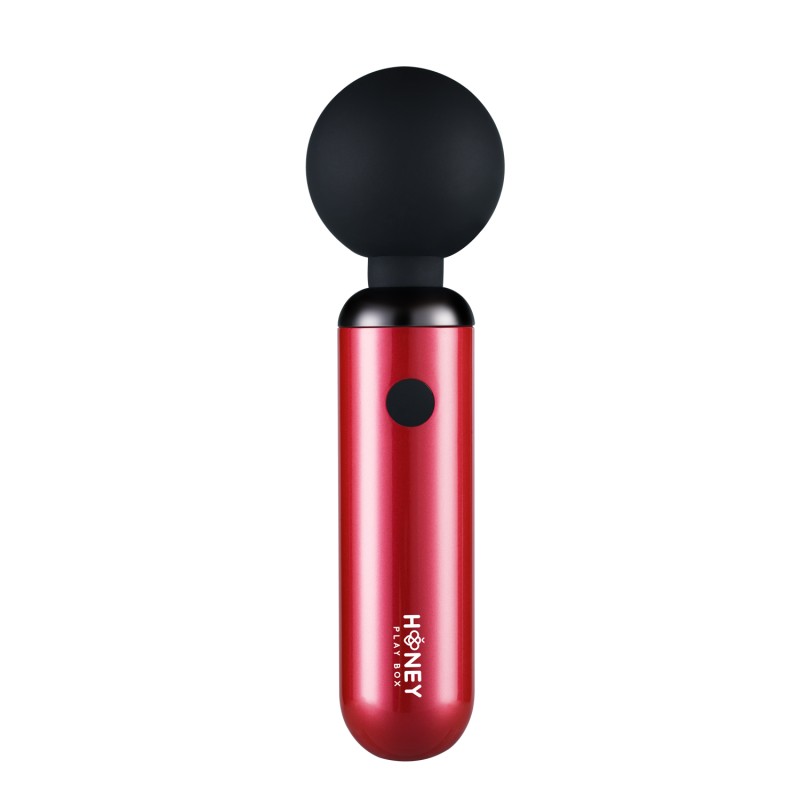 Mini Vibromasseur Puissant - Pomi Wand - Rouge