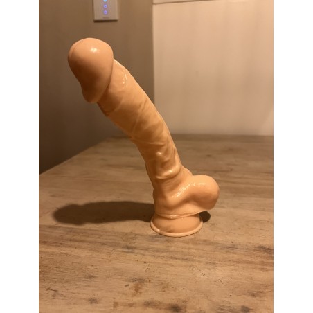 Gode Dildo Ultra Réaliste XXL Uncurvé - Godzilla - 17x5cm - By Créateur de Plaisirs