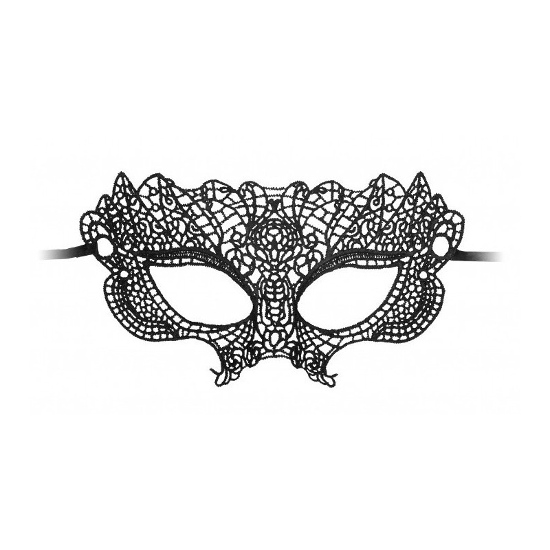 Masque en dentelle Princess Noir