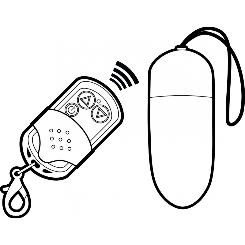 Oeuf Vibrant Big Egg Noir